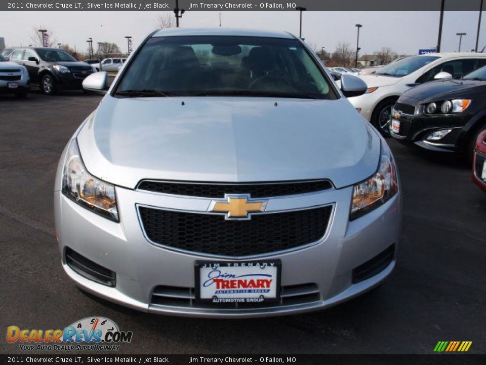 2011 Chevrolet Cruze LT Silver Ice Metallic / Jet Black Photo #8