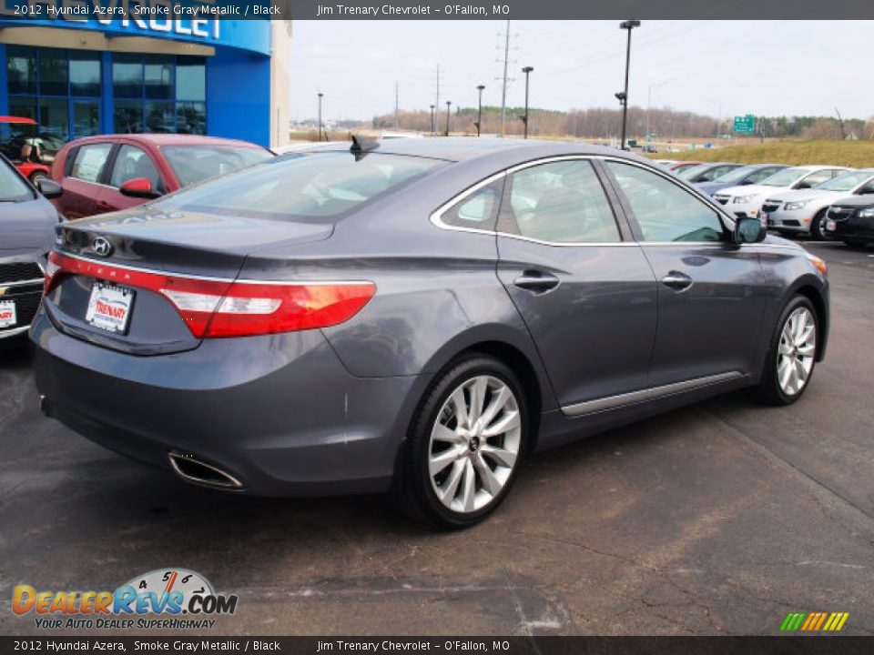 2012 Hyundai Azera Smoke Gray Metallic / Black Photo #3