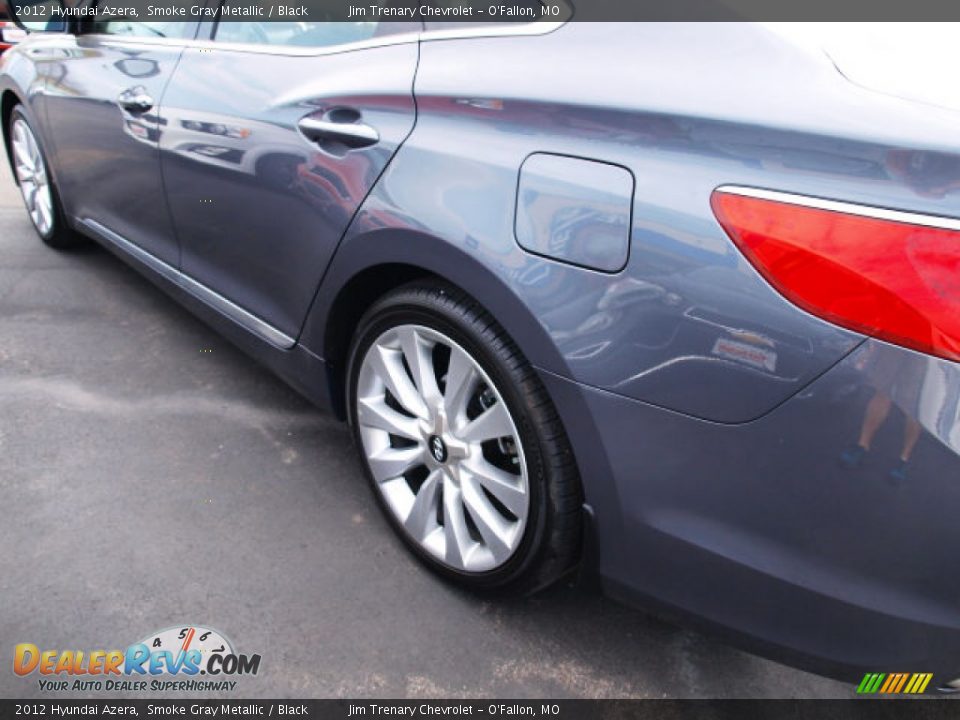 2012 Hyundai Azera Smoke Gray Metallic / Black Photo #4
