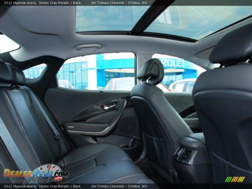 2012 Hyundai Azera Smoke Gray Metallic / Black Photo #9