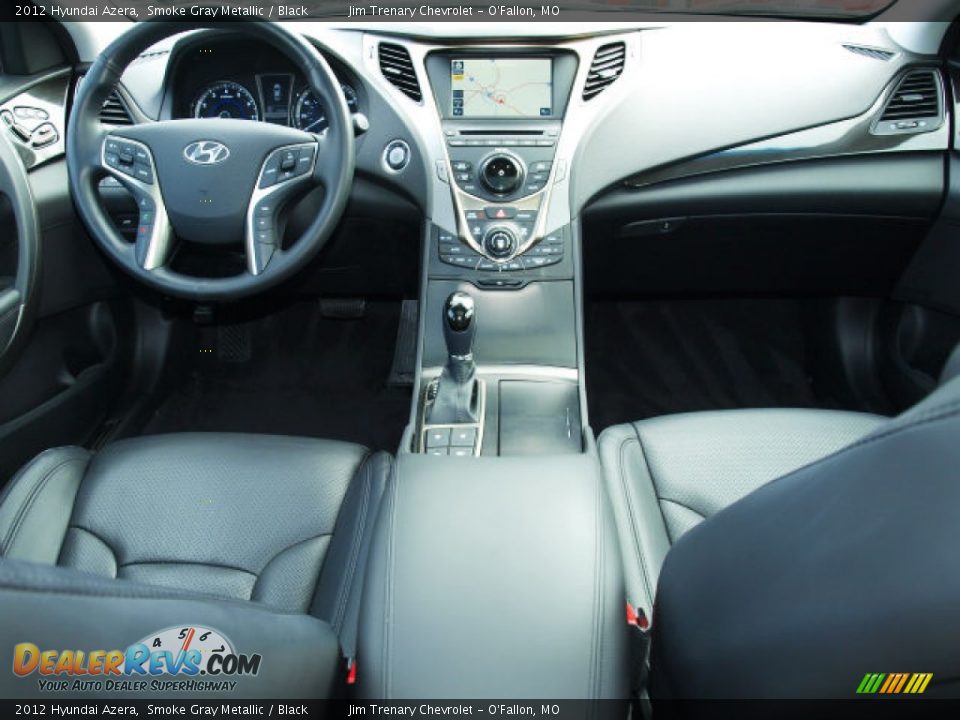 2012 Hyundai Azera Smoke Gray Metallic / Black Photo #10
