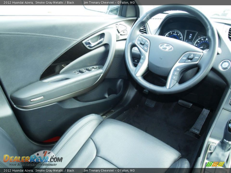 2012 Hyundai Azera Smoke Gray Metallic / Black Photo #11