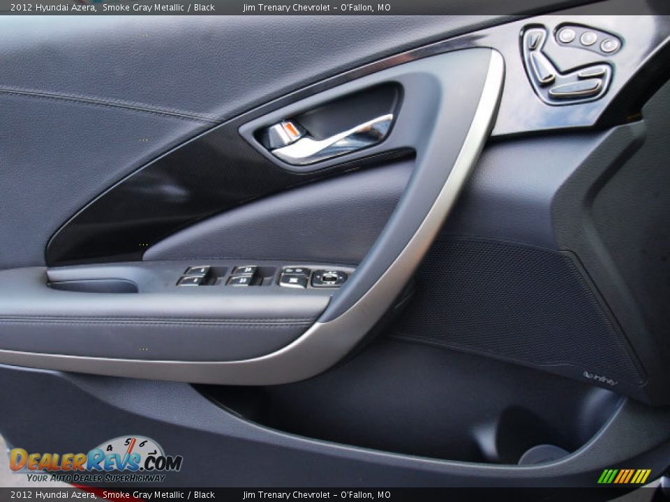 2012 Hyundai Azera Smoke Gray Metallic / Black Photo #15