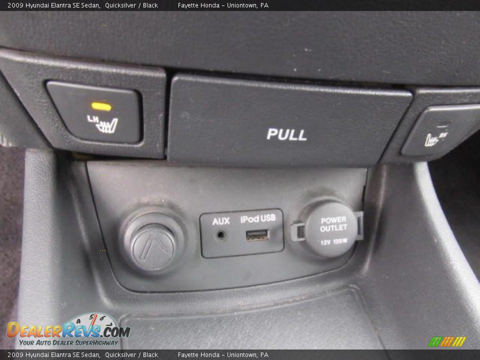 2009 Hyundai Elantra SE Sedan Quicksilver / Black Photo #14