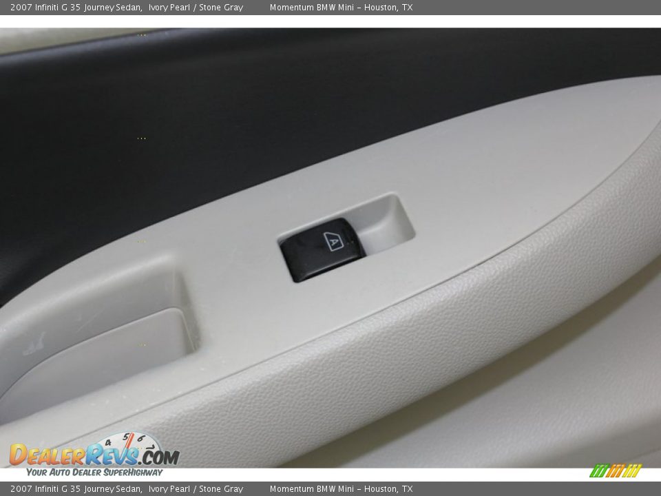 2007 Infiniti G 35 Journey Sedan Ivory Pearl / Stone Gray Photo #32