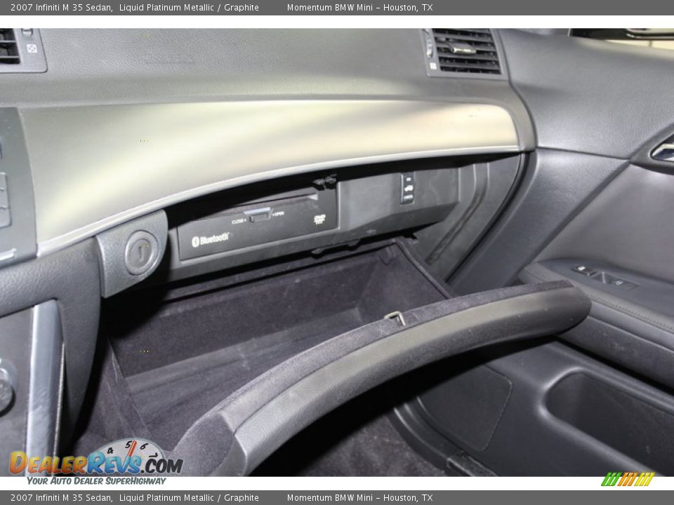 2007 Infiniti M 35 Sedan Liquid Platinum Metallic / Graphite Photo #18