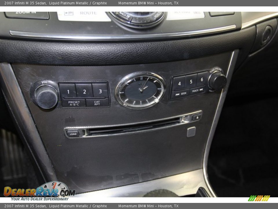 2007 Infiniti M 35 Sedan Liquid Platinum Metallic / Graphite Photo #25