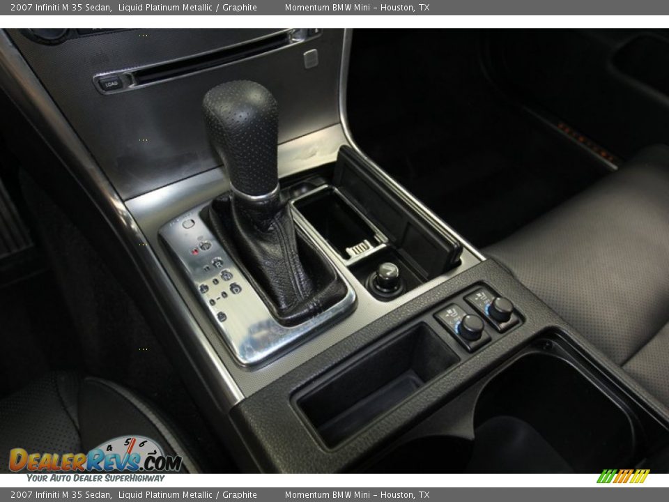 2007 Infiniti M 35 Sedan Liquid Platinum Metallic / Graphite Photo #27