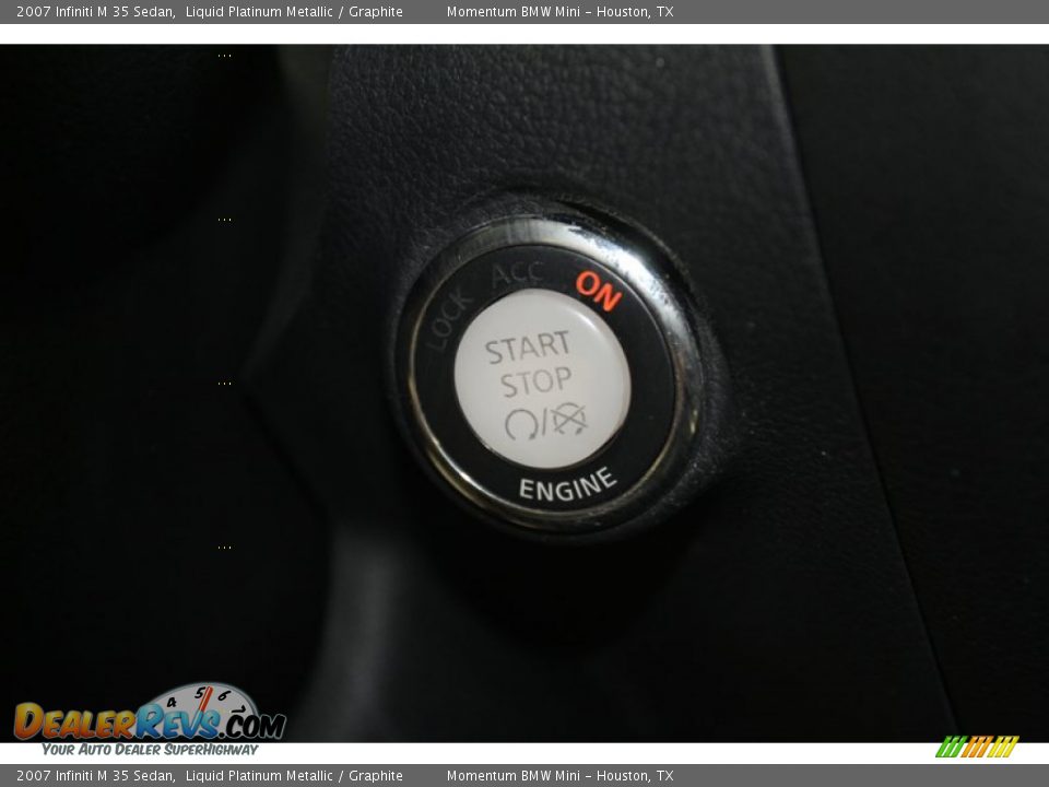 2007 Infiniti M 35 Sedan Liquid Platinum Metallic / Graphite Photo #30