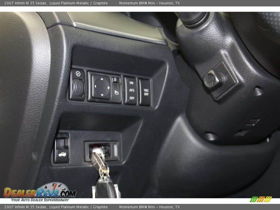 2007 Infiniti M 35 Sedan Liquid Platinum Metallic / Graphite Photo #33