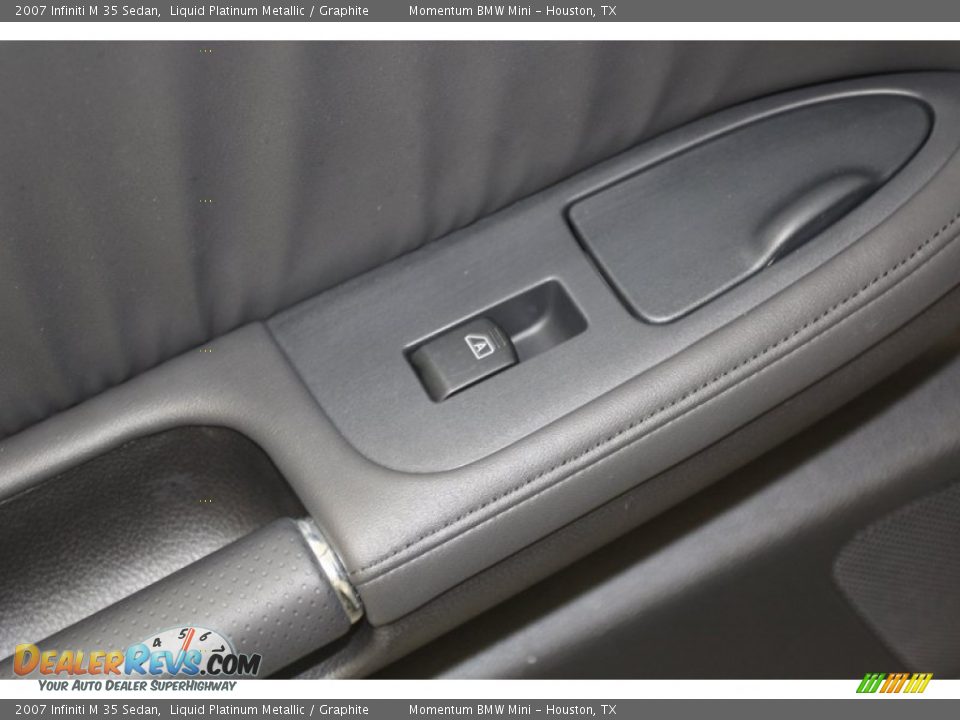2007 Infiniti M 35 Sedan Liquid Platinum Metallic / Graphite Photo #36