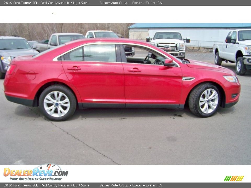 Red Candy Metallic 2010 Ford Taurus SEL Photo #4