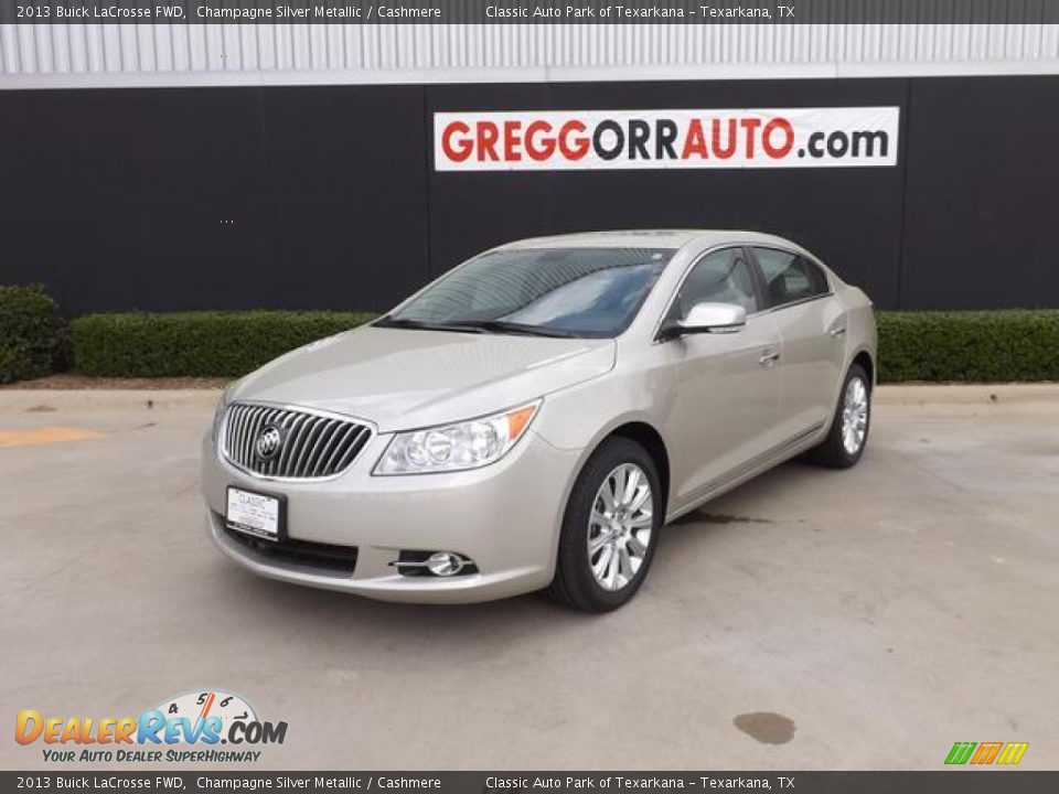 2013 Buick LaCrosse FWD Champagne Silver Metallic / Cashmere Photo #2