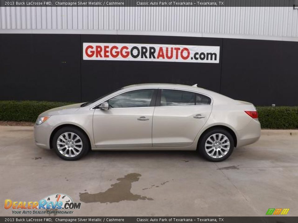 2013 Buick LaCrosse FWD Champagne Silver Metallic / Cashmere Photo #3