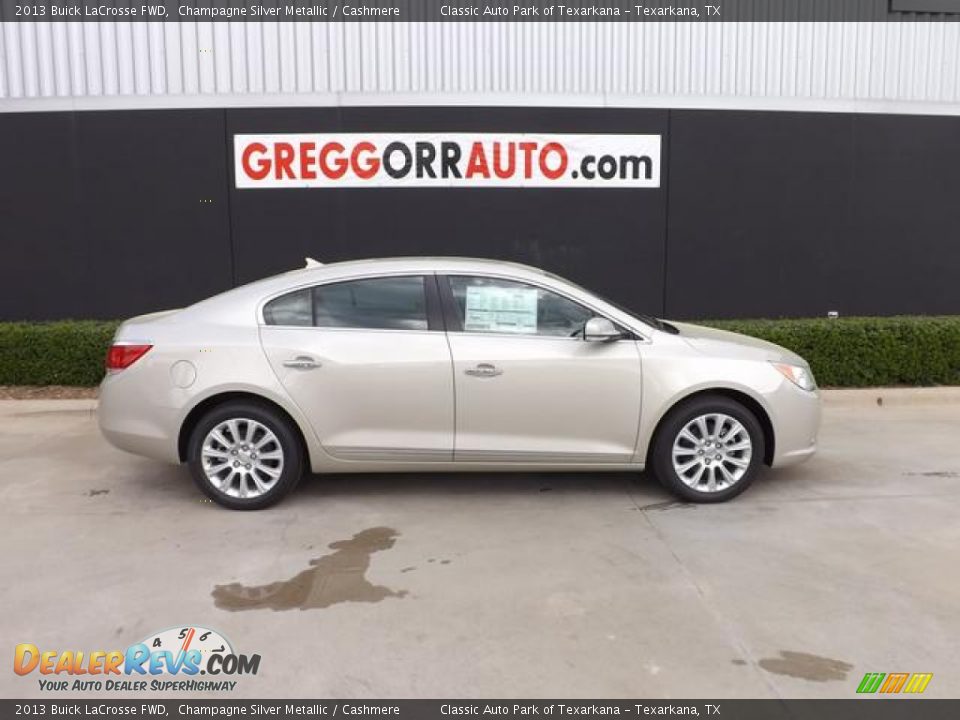 2013 Buick LaCrosse FWD Champagne Silver Metallic / Cashmere Photo #4