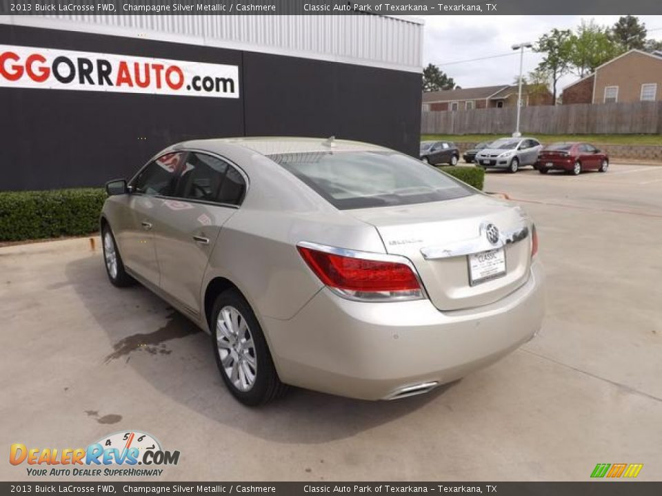 2013 Buick LaCrosse FWD Champagne Silver Metallic / Cashmere Photo #5