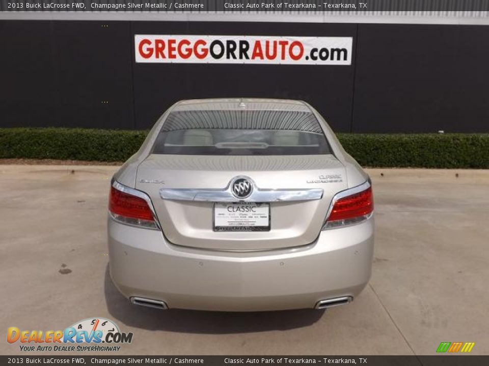 2013 Buick LaCrosse FWD Champagne Silver Metallic / Cashmere Photo #6