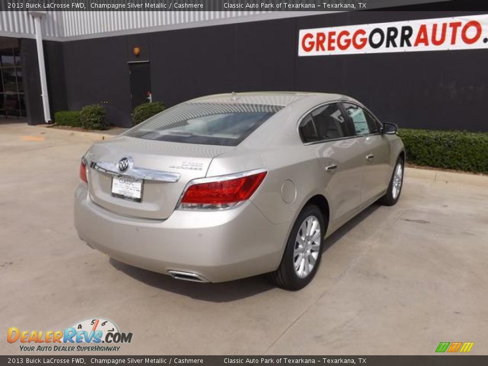 2013 Buick LaCrosse FWD Champagne Silver Metallic / Cashmere Photo #7