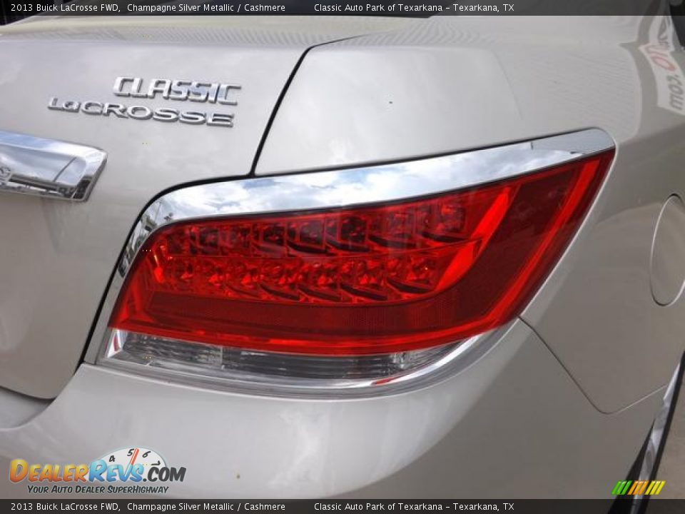 2013 Buick LaCrosse FWD Champagne Silver Metallic / Cashmere Photo #13