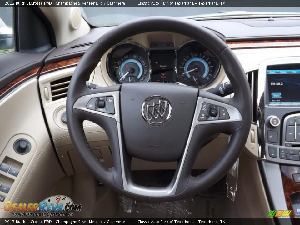 2013 Buick LaCrosse FWD Champagne Silver Metallic / Cashmere Photo #16