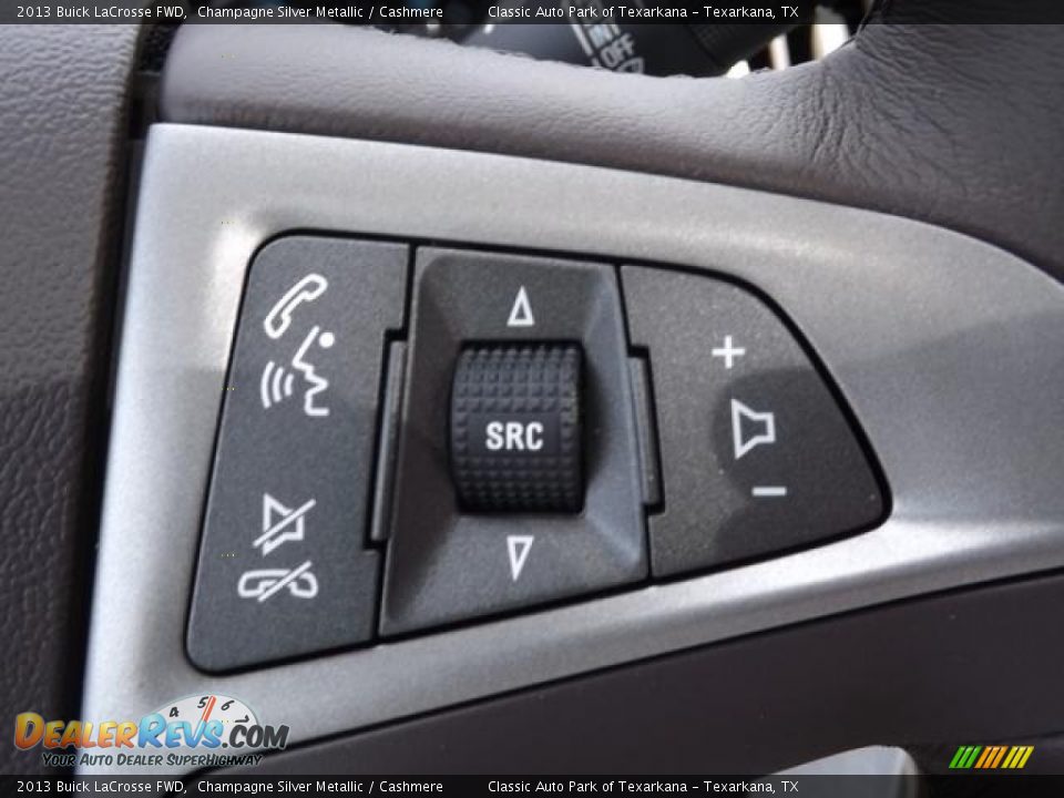 2013 Buick LaCrosse FWD Champagne Silver Metallic / Cashmere Photo #17