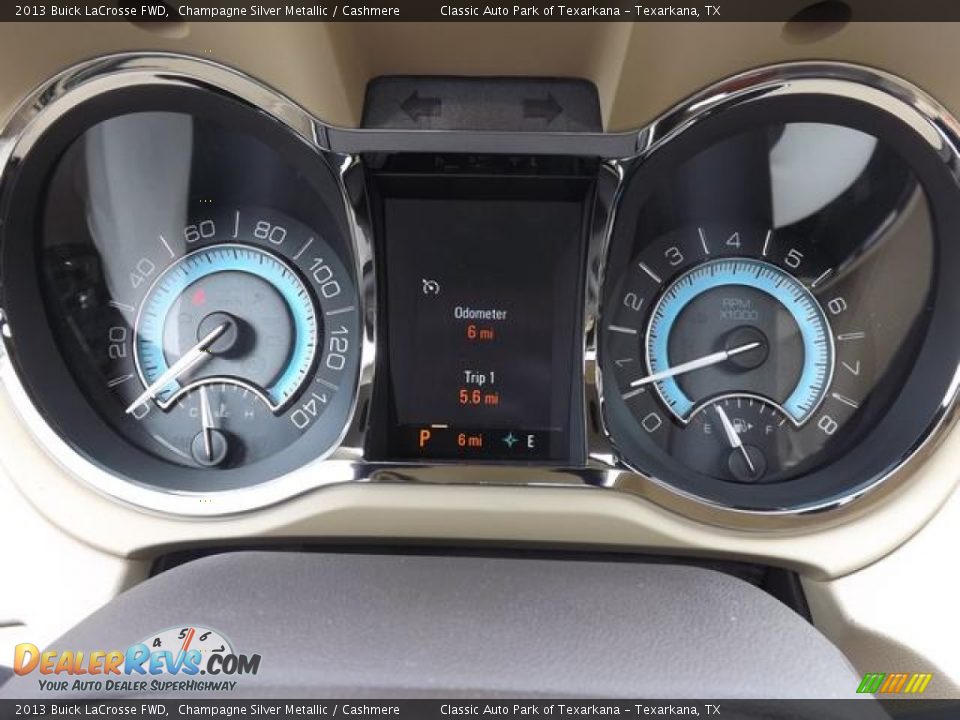 2013 Buick LaCrosse FWD Champagne Silver Metallic / Cashmere Photo #21