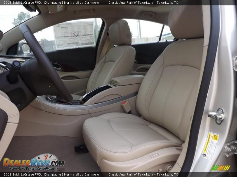 2013 Buick LaCrosse FWD Champagne Silver Metallic / Cashmere Photo #24