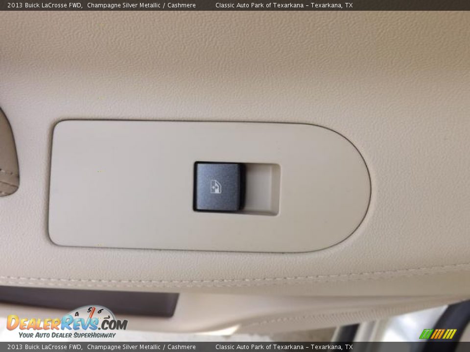 2013 Buick LaCrosse FWD Champagne Silver Metallic / Cashmere Photo #30