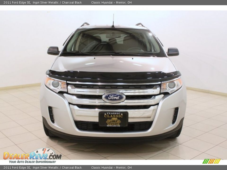 2011 Ford Edge SE Ingot Silver Metallic / Charcoal Black Photo #2