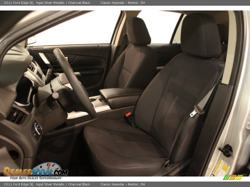 2011 Ford Edge SE Ingot Silver Metallic / Charcoal Black Photo #6