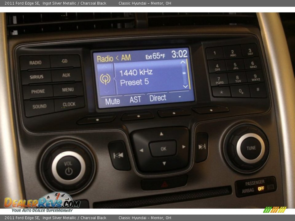 2011 Ford Edge SE Ingot Silver Metallic / Charcoal Black Photo #11