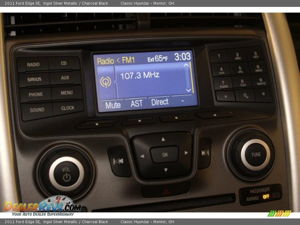 2011 Ford Edge SE Ingot Silver Metallic / Charcoal Black Photo #12