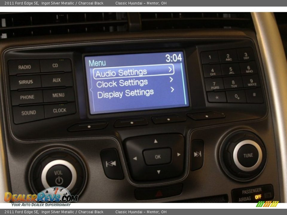 2011 Ford Edge SE Ingot Silver Metallic / Charcoal Black Photo #16