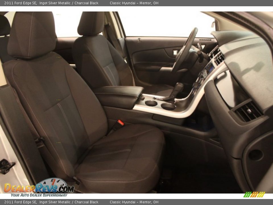 2011 Ford Edge SE Ingot Silver Metallic / Charcoal Black Photo #19