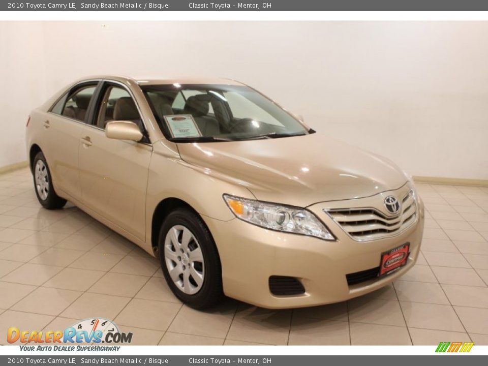 2010 Toyota Camry LE Sandy Beach Metallic / Bisque Photo #1