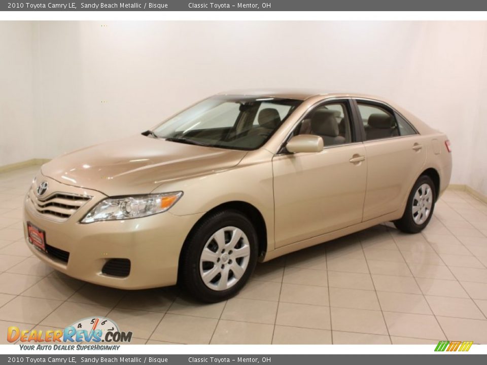 2010 Toyota Camry LE Sandy Beach Metallic / Bisque Photo #3