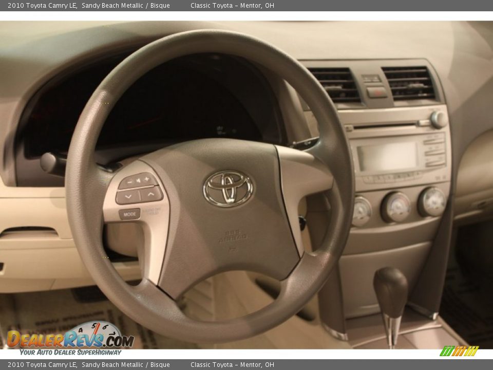 2010 Toyota Camry LE Steering Wheel Photo #6