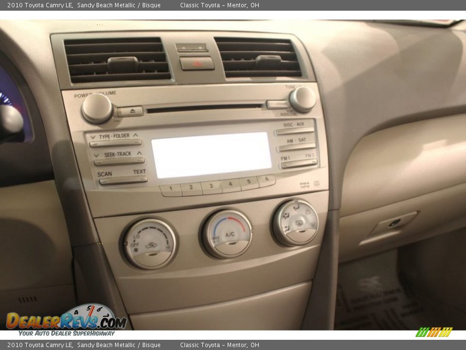 2010 Toyota Camry LE Sandy Beach Metallic / Bisque Photo #8