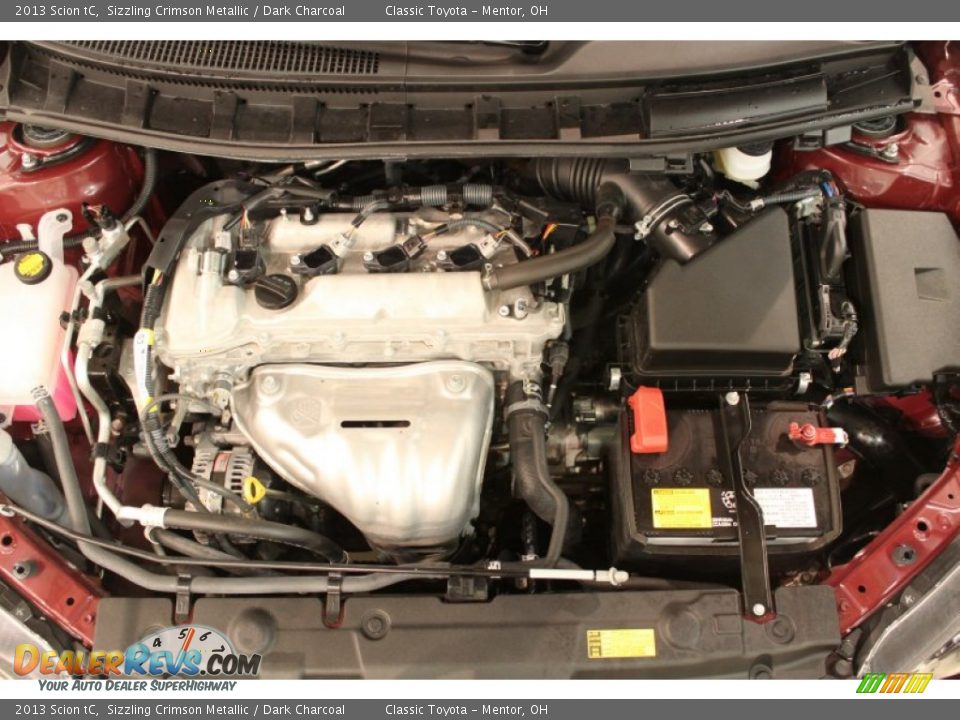 2013 Scion tC  2.5 Liter DOHC 16-Valve Dual VVT-i 4 Cylinder Engine Photo #14