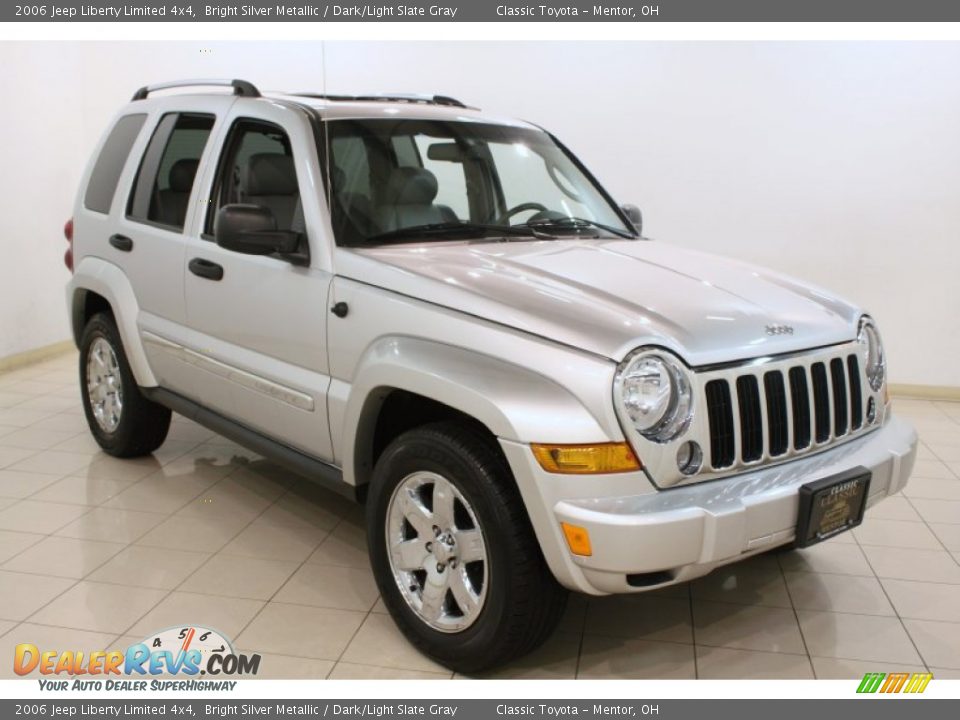 2006 Jeep Liberty Limited 4x4 Bright Silver Metallic / Dark/Light Slate Gray Photo #1
