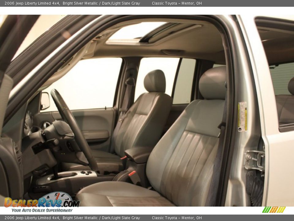 2006 Jeep Liberty Limited 4x4 Bright Silver Metallic / Dark/Light Slate Gray Photo #5