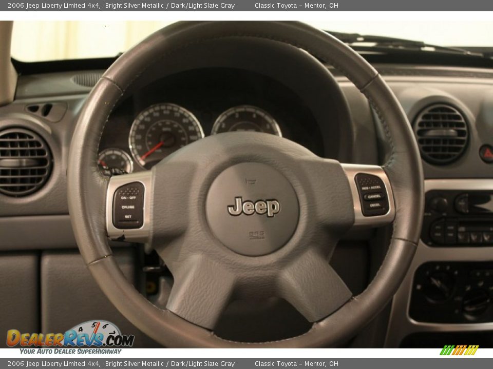 2006 Jeep Liberty Limited 4x4 Bright Silver Metallic / Dark/Light Slate Gray Photo #6