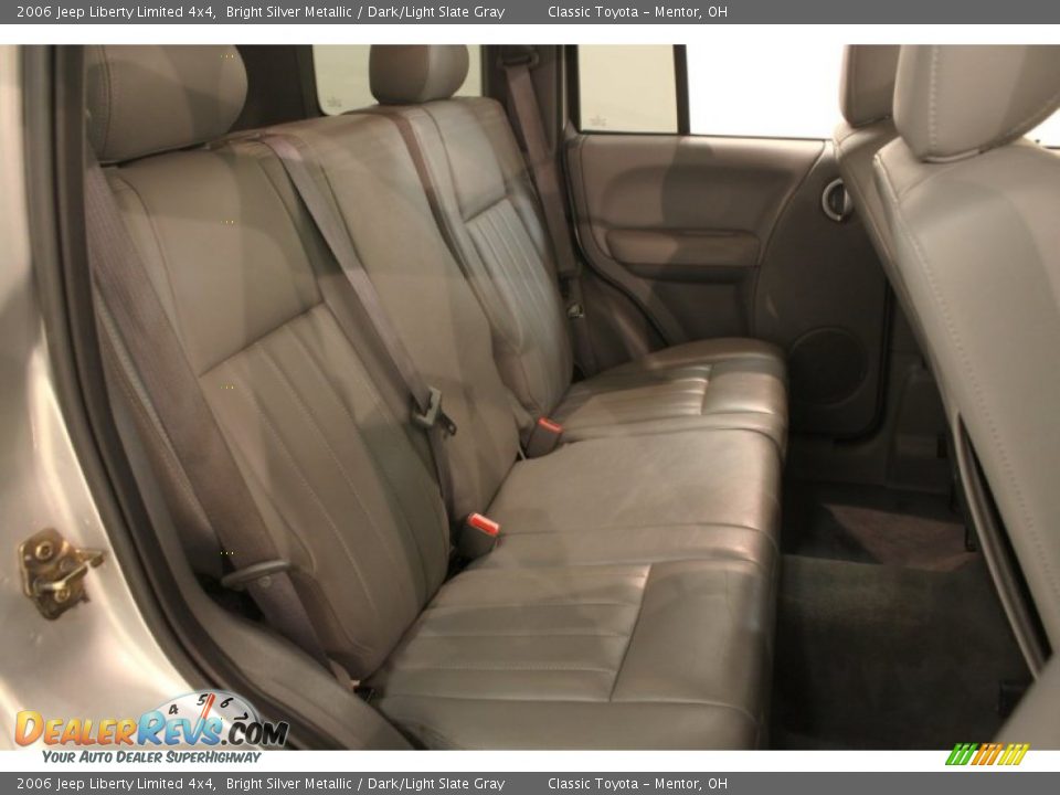 2006 Jeep Liberty Limited 4x4 Bright Silver Metallic / Dark/Light Slate Gray Photo #12