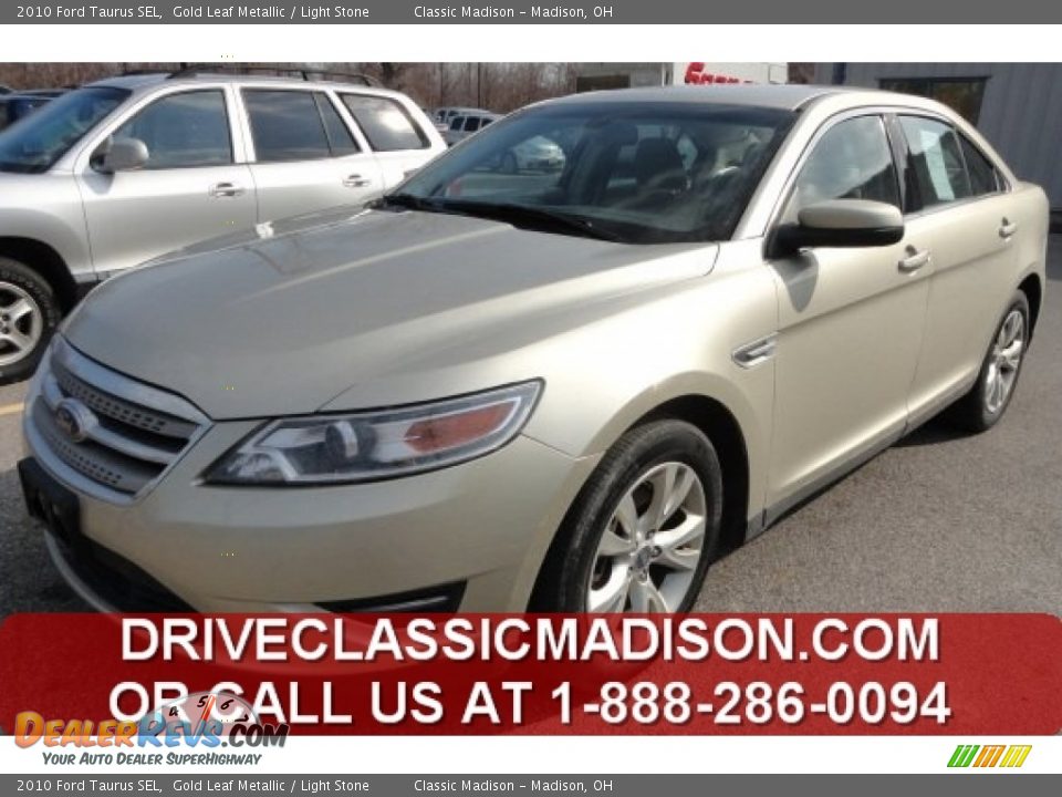 2010 Ford Taurus SEL Gold Leaf Metallic / Light Stone Photo #1