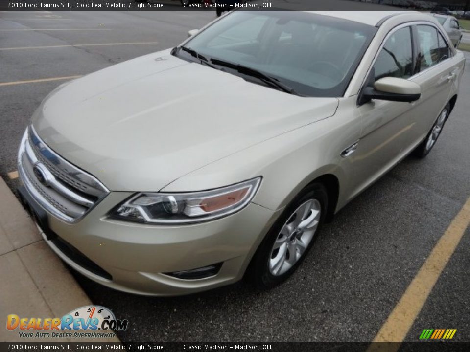 2010 Ford Taurus SEL Gold Leaf Metallic / Light Stone Photo #2