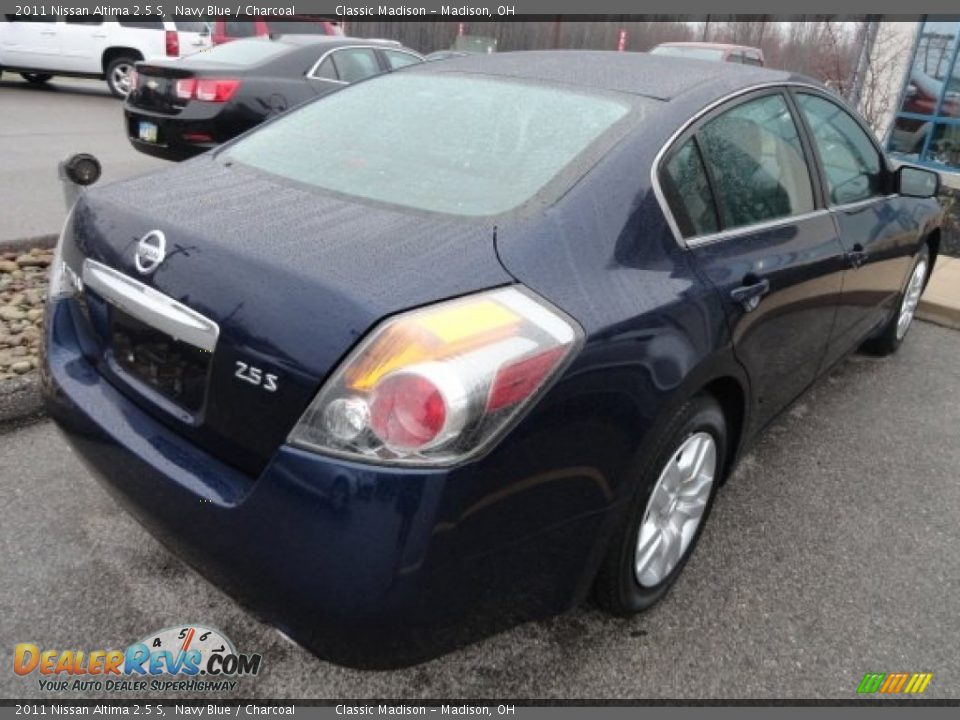 2011 Nissan Altima 2.5 S Navy Blue / Charcoal Photo #3