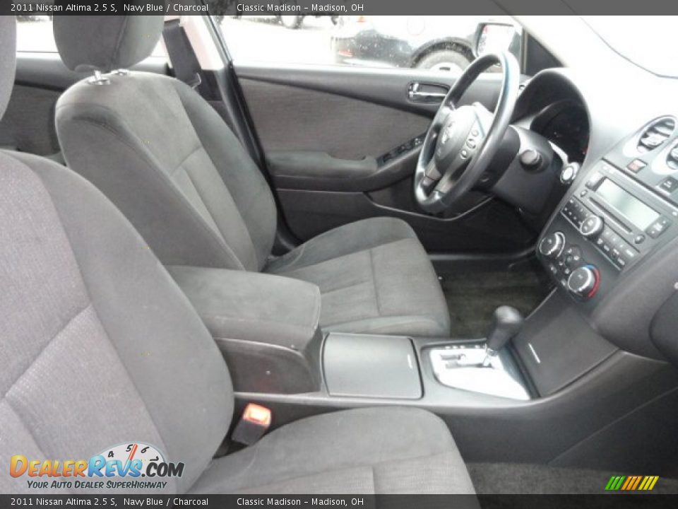 2011 Nissan Altima 2.5 S Navy Blue / Charcoal Photo #15