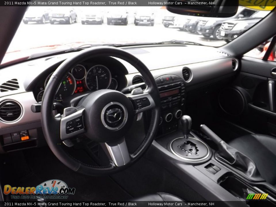 Dashboard of 2011 Mazda MX-5 Miata Grand Touring Hard Top Roadster Photo #7