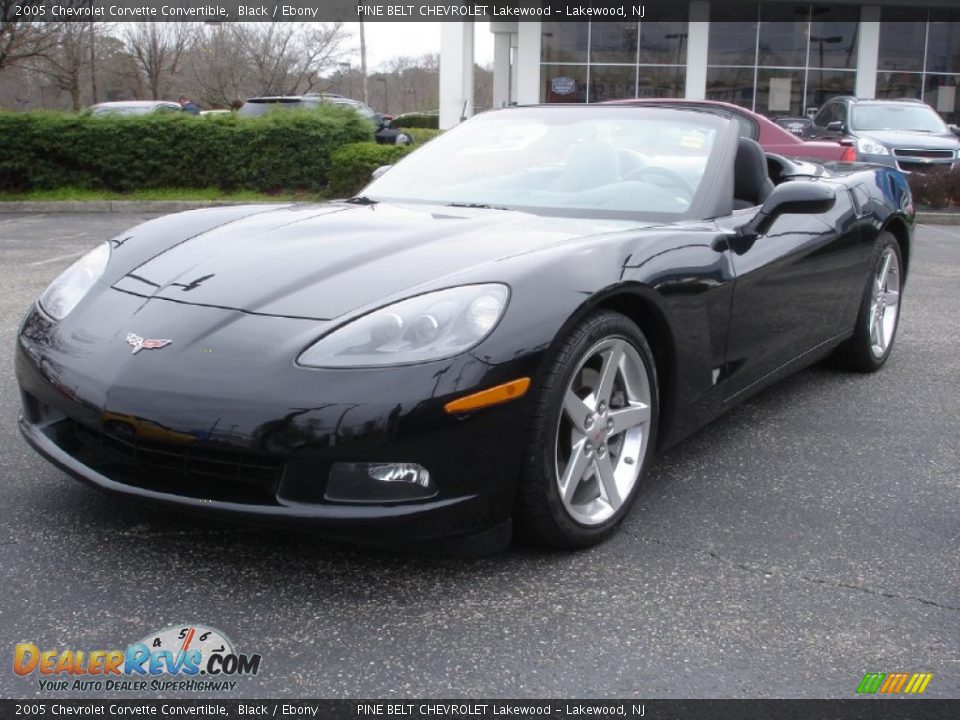 2005 Chevrolet Corvette Convertible Black / Ebony Photo #4