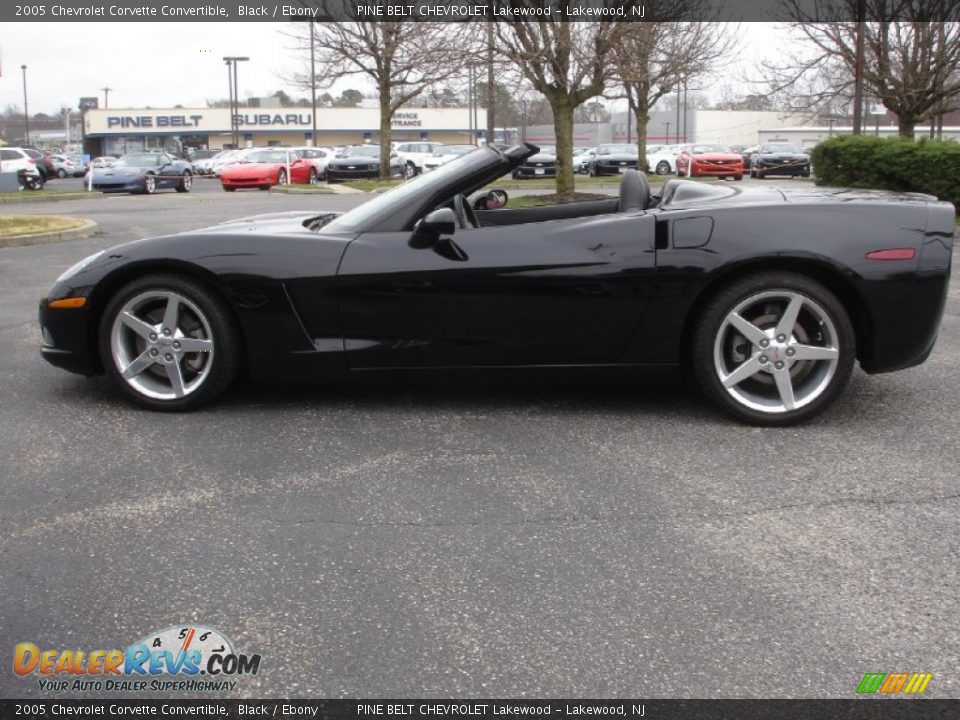 2005 Chevrolet Corvette Convertible Black / Ebony Photo #5